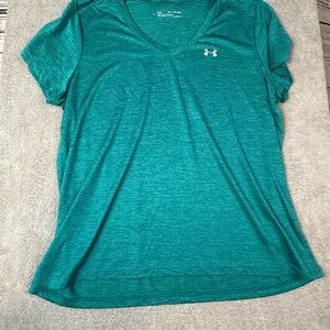 Under Armour Women's Short Sleeve Teal Tee
